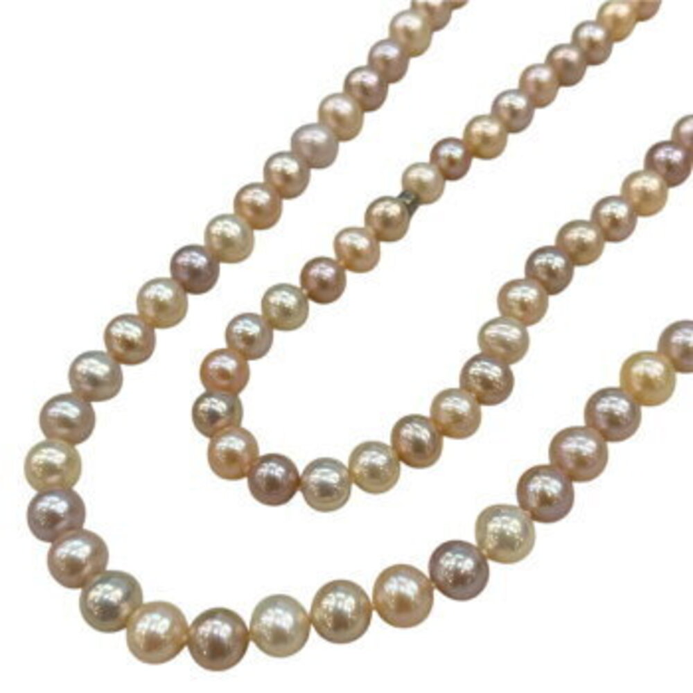 Tiffany Co Silver Necklace Pearls Pink White Lux Of Shoulder Hand